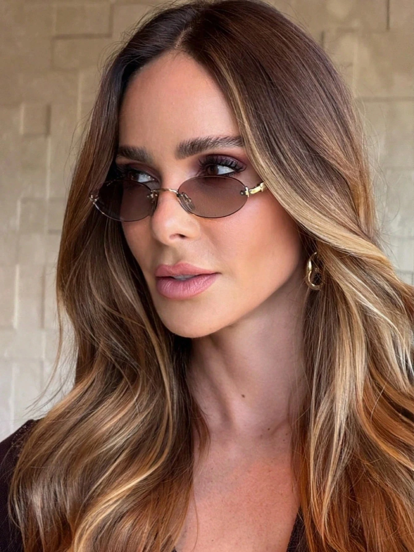 Fashionable Ladies Sunglasses Bohemian Style Ideal for Summer Beach Travel Activities Elegant Scenery Viewing One Pair