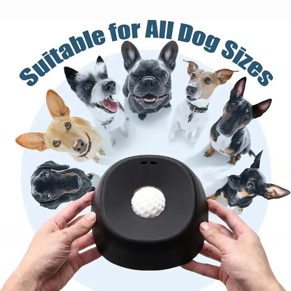 

Lick & Roll Bowl,Slow Feeder Dog Bowls,Dog Lick Bowl with Ball