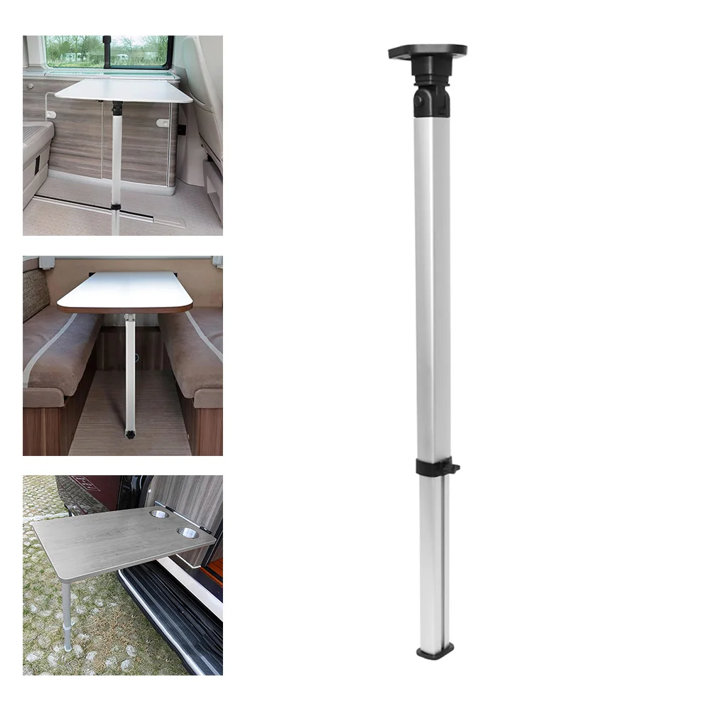 Foldable Table Leg 520-770mm Adjustable Lifting Telescopic Support For RV Boat Folding RV Table Base Leg