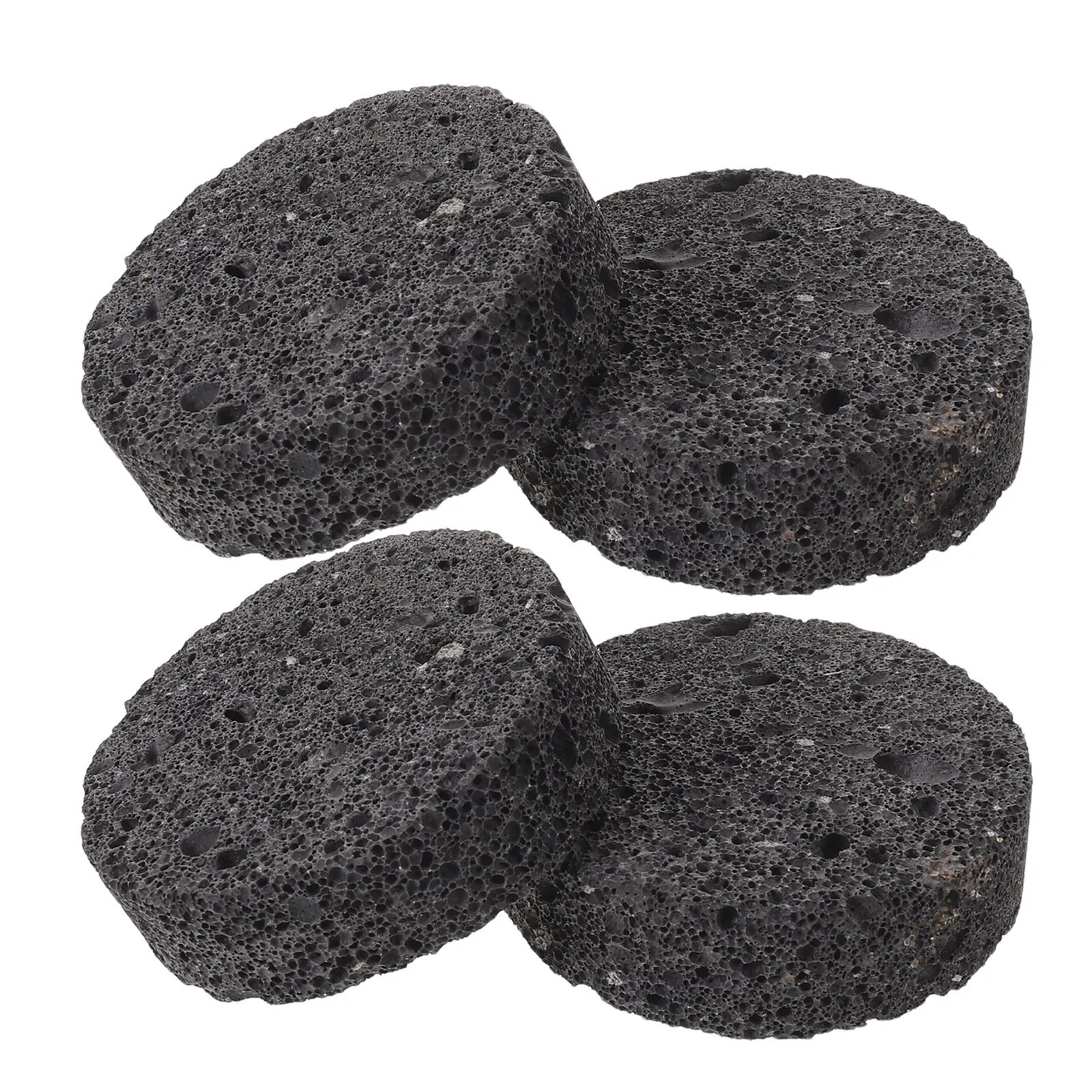 4Pcs Natural Volcanic Lava Stone Diffuser Stones 2.36 Inch Passive Essential Oil Aromatherapy Diffuser for Office Bedroom Car