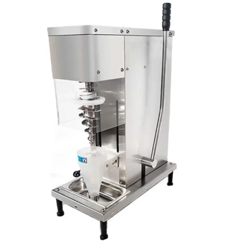 Commercial Manual Nut I Cream Mixer 930ml Mixed Fruit Strawberry I Cream Blender 80L/H Commercial Capacity(ized)