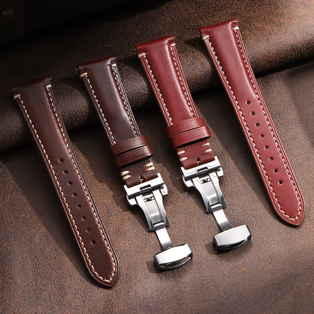 20mm 22mm 24mm 정품 가죽 스트랩 나무 상자 - Leather Strap Quick Release 리뷰 및 가격