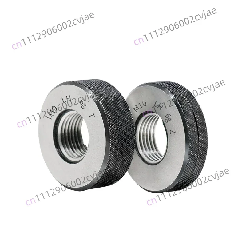 6G left thread ring gauge/external thread stop gauge/left-handed pass stop gauge/reverse tooth measurement gauge M2-M60
