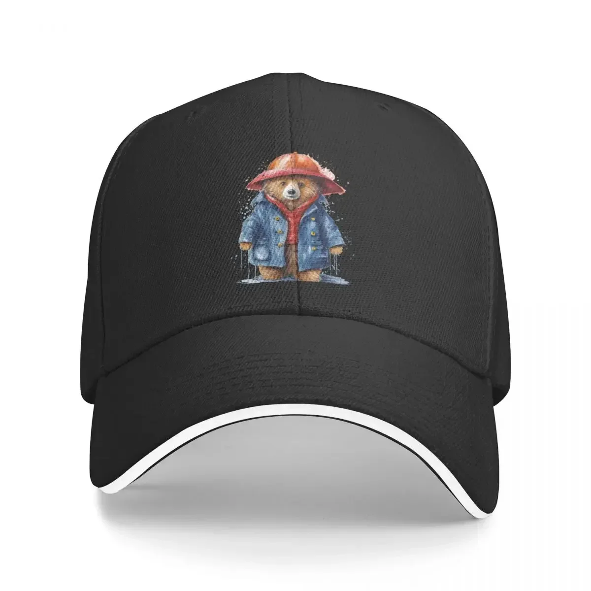 

Groovy Paddington Bear Baseball Cap fishing caps man Mountaineering dad hat For Men Women's