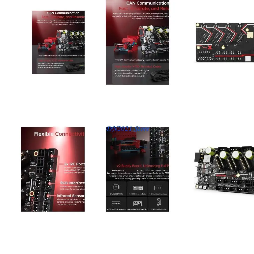 

F3KE ERCF V2 MMB CAN CAN BUSAR Плата управляемой платы Разъяренной кормление кролика для кормления кролика для аксессуаров Voron