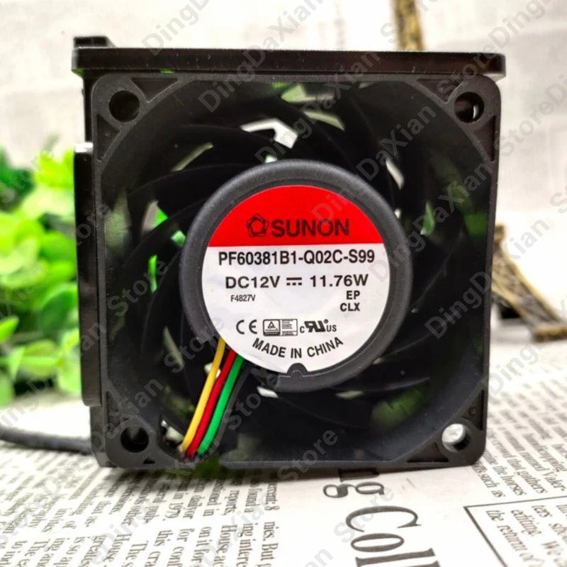 

l 1PCS SUNON PF60381B1-Q02C-S99 | 12V 11.76W | 6CM | Supercharged Violent Cooling Fan