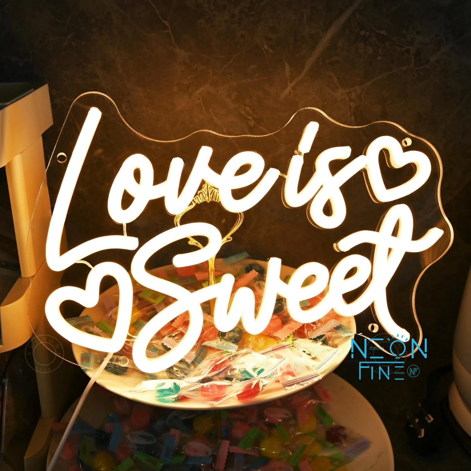 Love Is Sweet Neon Light Sign  - огляд і ціна Commercial Kitchen Light