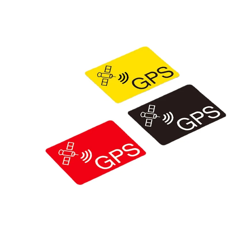 

1PCS/Set Car Decals GPS TRACKING Alarm System Sticker Anti-Theft Reflective Vinyl Material for Motocrclye 8x5.7cm