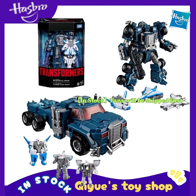 【En stock】Hasbro Transformers SDCC Fleet Dark OP Commander Versión A Dark Sky Chou Star Sword Set Juguete articulado de colección, regalo