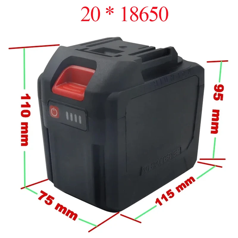 20X18650 علبة بطارية ليثيوم أيون BMS شحن حماية لوحة دوائر كهربائية PCB Lomvum Zhipu Hongsong Jingmi لبطارية ليثيوم ماكيتا
