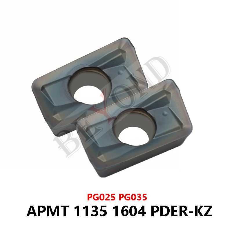 Original APMT1135PDER-KZ PG025 APMT1604PDER-KZ PG035 Milling Cutter Carbide Inserts CNC Lathe Cutter APMT 1135 APMT1135 APMT1604