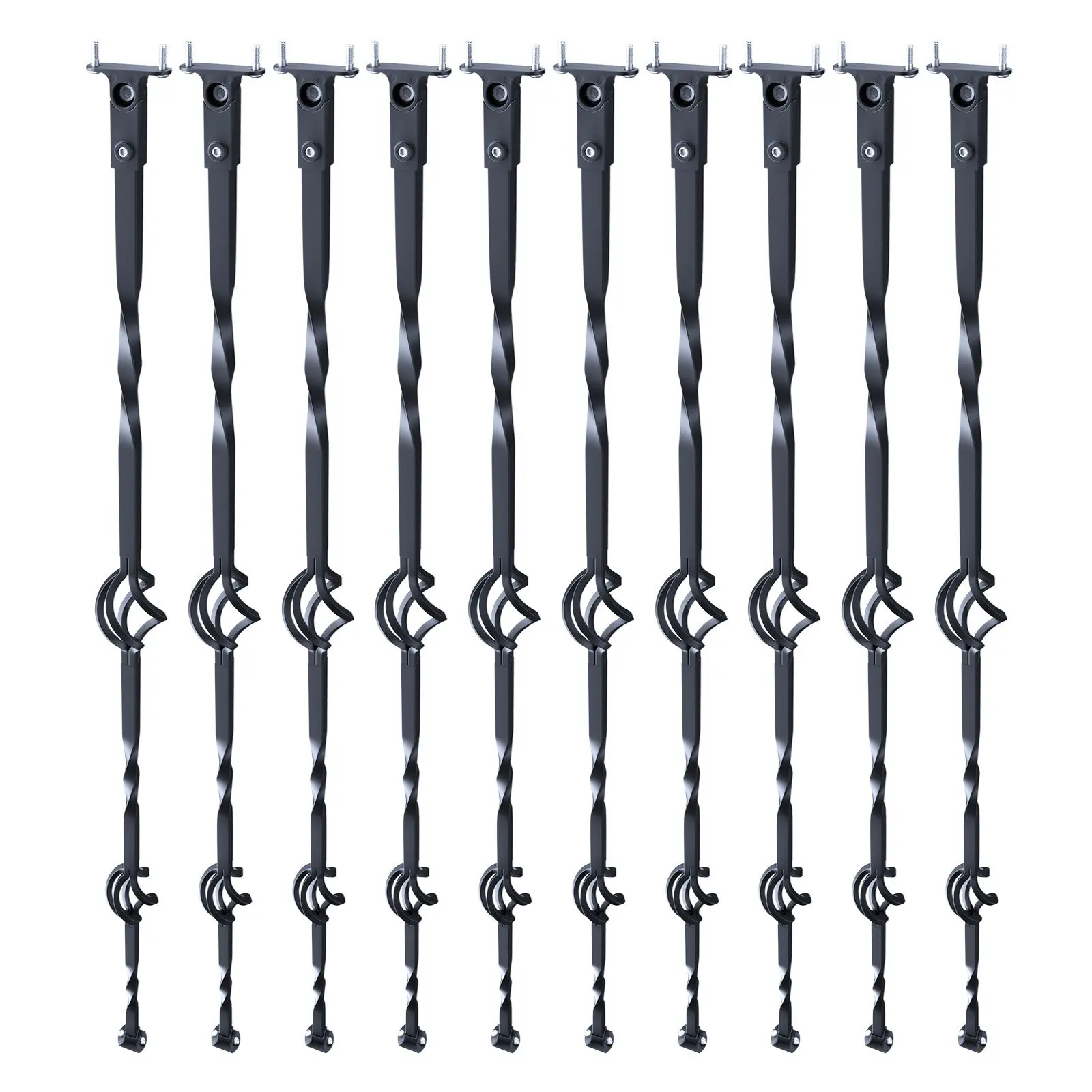 VEVOR Staircase Metal Balusters, 44'' x 1/2