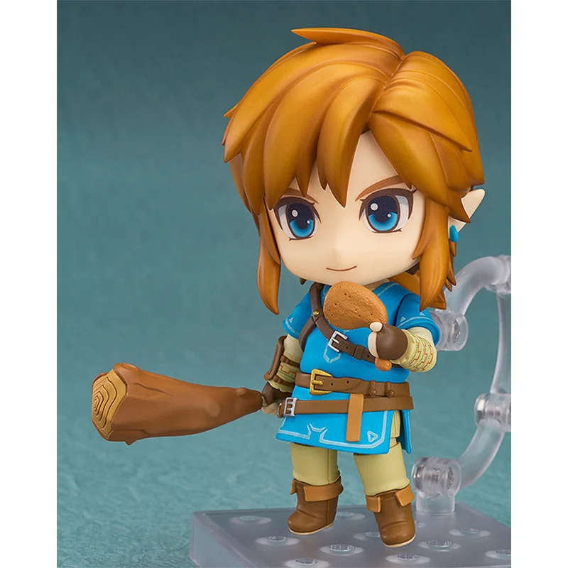 متوفر في المخزون ابتسامة جيدة GSC 733 Nendoroid أسطورة زيلدا لينك التنفس من البرية Ver DX طبعة الشكل أنيمي عمل نموذج اللعب