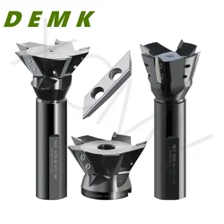 YW60 YW55 YW75 Dovetail groove lengthens cutting edge 75 60 55 degrees Dovetail cutter head Suitable for XCET30 carbide insert