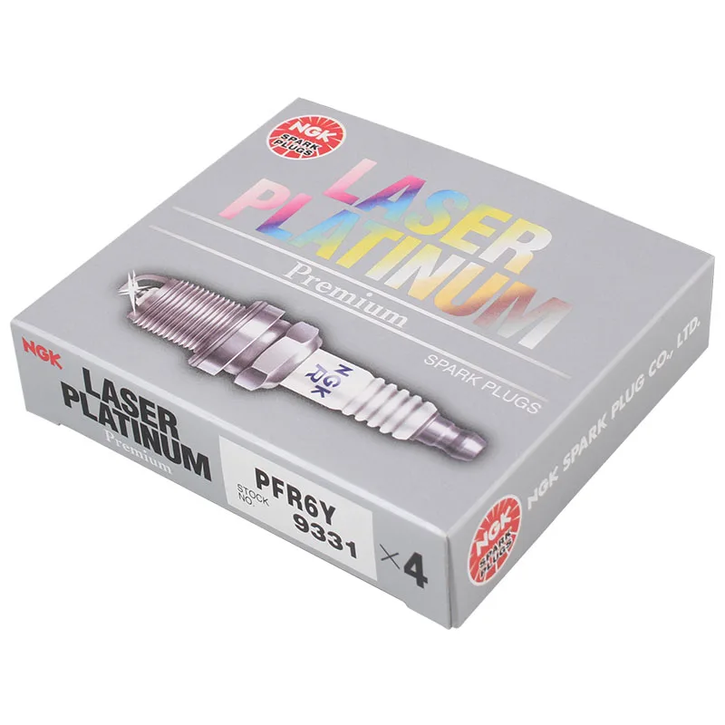 

4/6Pcs PFR6Y 9331 NGK Platinum Spark Plug for CHERY TIGGO A1 A3 A5 ARRIZO COWIN E3 E5 EASTAR GEELY EC7 EC8 CK VISION MG 3/5/6/7