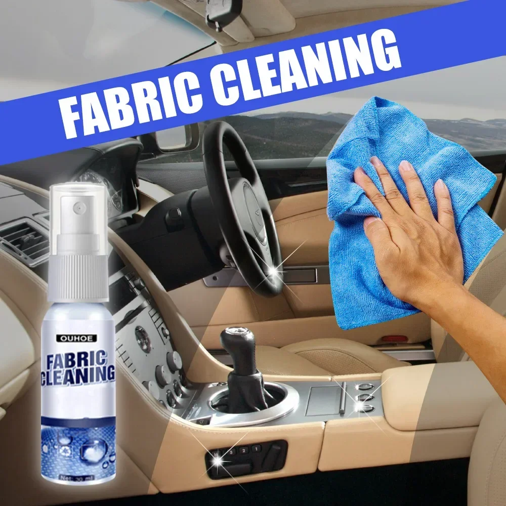 

Car Interior Cleaning Roof Dash Cleaning Tool Agent Leather Ceiling Fabric Flannel Cleaning Spary Auto Washing Accessories