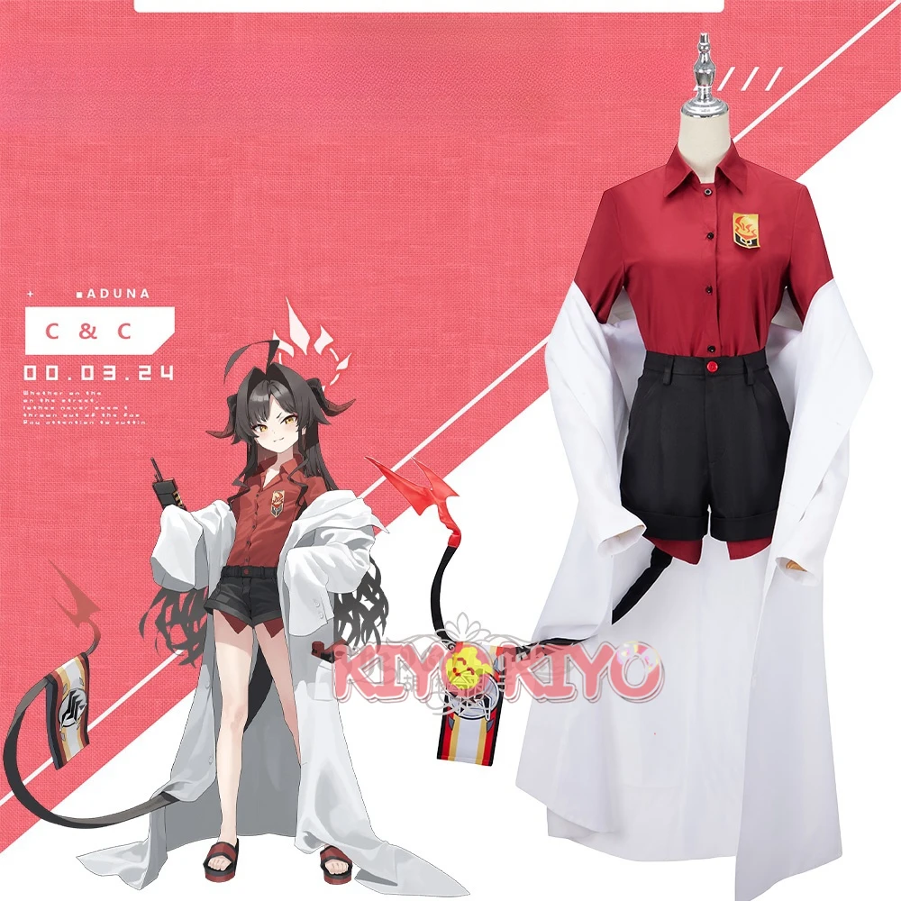 

KIYO-KIYO Blue Archive Kasumi Cosplay Costume Game Kasumi Blue Archive JK Unifrom Set Halloween Costume