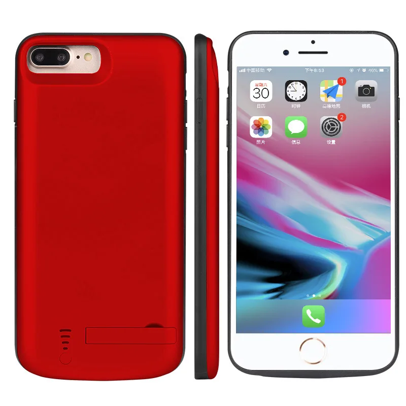 For IPhone 6/7/8/X All Phone Case with Back Clip Battery for IPhone 8 Plus Charging