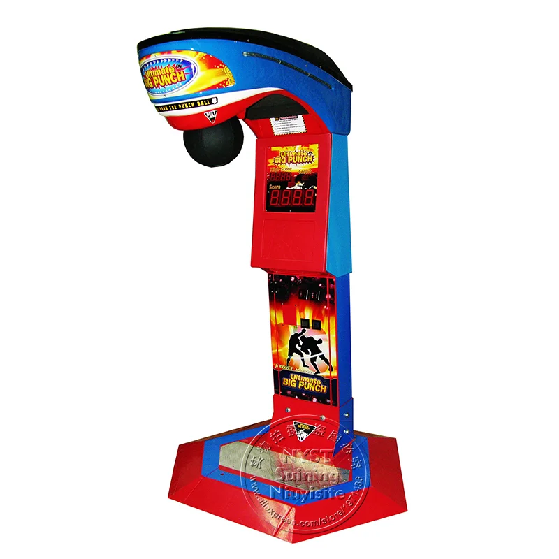 Adults Boxing Training Big Punch Ticket Redemption Game Amusement Park Indoor Sport Game Center Bar Coin Operated Arcade Machine