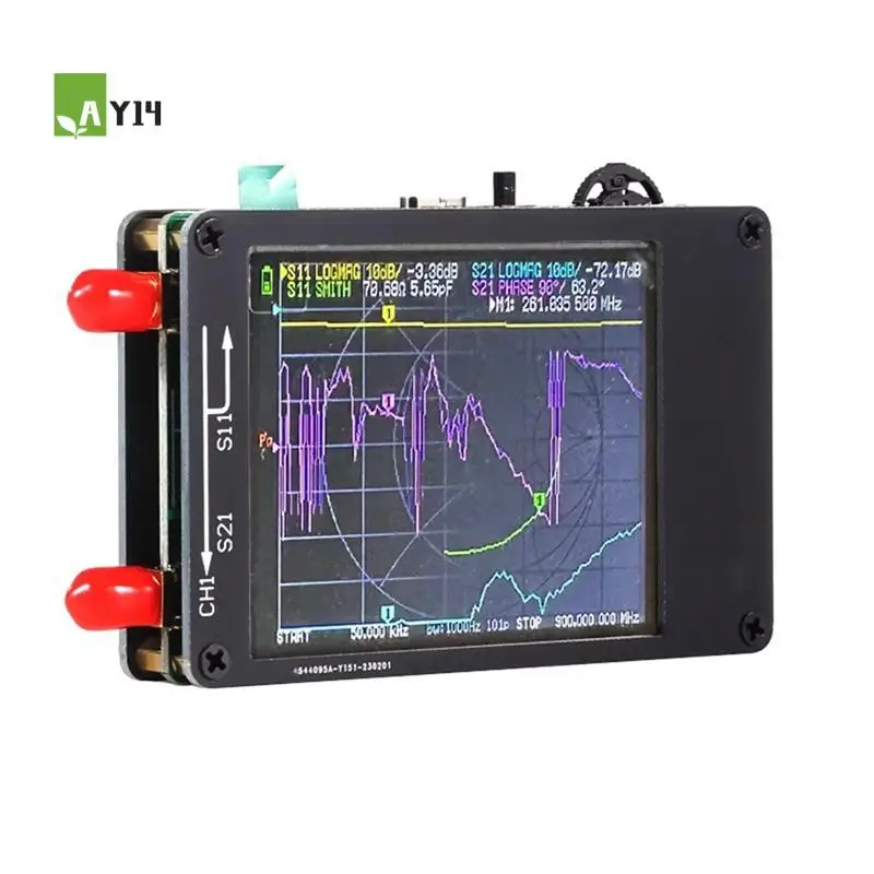 

AY14 -Multifunction Upgraded Version Of Antenna Vector Network Antenna Analyzer MF VHF UHF With SD Card Analyzer