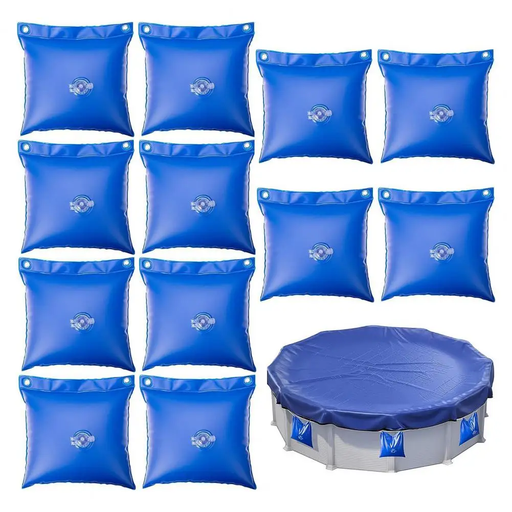 Weatherproof Water Bags for Pool Covers Pool Cover Hanging Bag Durable Pvc Pool Cover Weights for Above Ground Pools for Winter