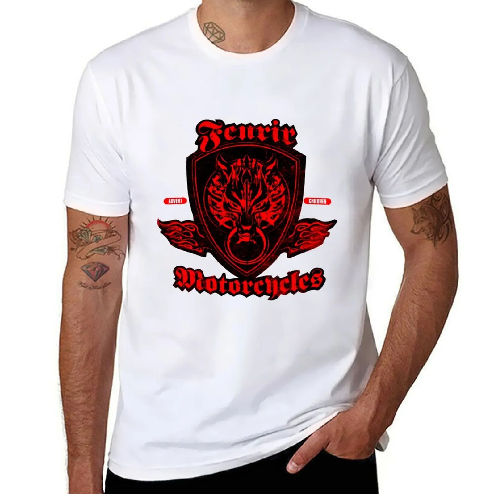 

Fenrir Motorcycles T-Shirt anime t shirts for man man t shirt graphic T-Shirt