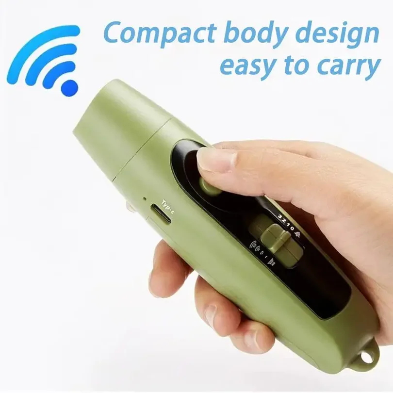 Electric Whistle USB Whistling Gadget Handheld Adjustable 3 Different Loud Outdoor Sports Safety Whistle Emergency Survival Tool