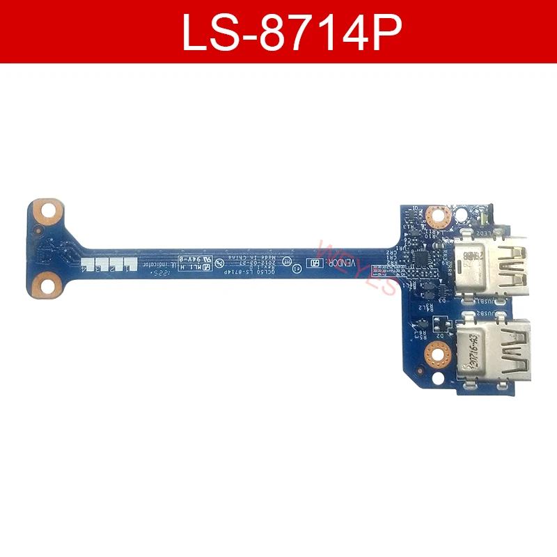 

Genuine new for HP Envy M6 M6-1000 Series Dual USB Port Board QCL50 LS-8714p REV.1.0