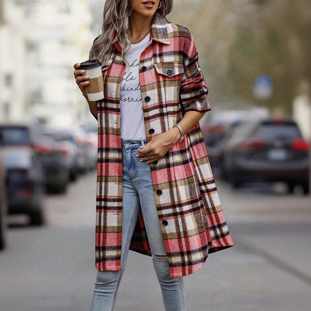 

Повседневное шерстяное пальто унисекс, стильная верхняя одежда на осень-зиму, без украшения, простой дизайн, модный тренд