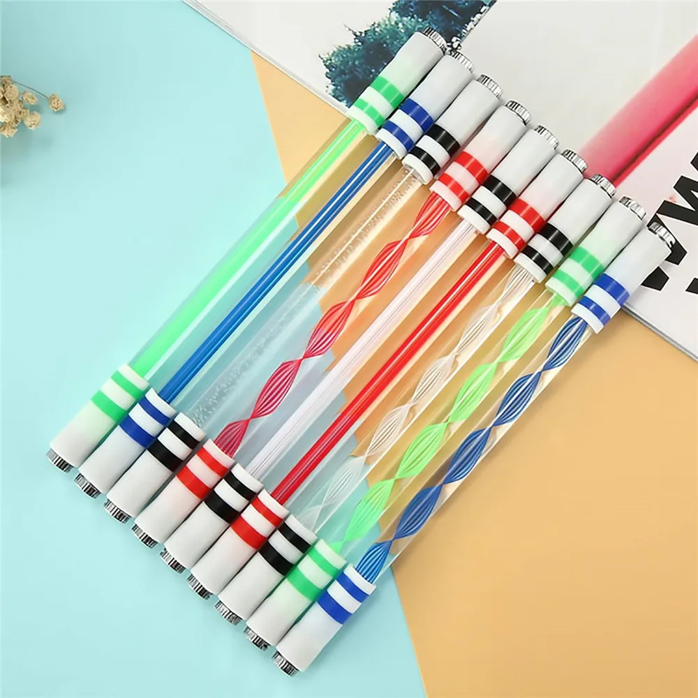 Spinning Rotating Pen LED Rolling Finger Rotating Pen Anti Slip Coating Spinning Pen Resistant Fingertip Toy for Children