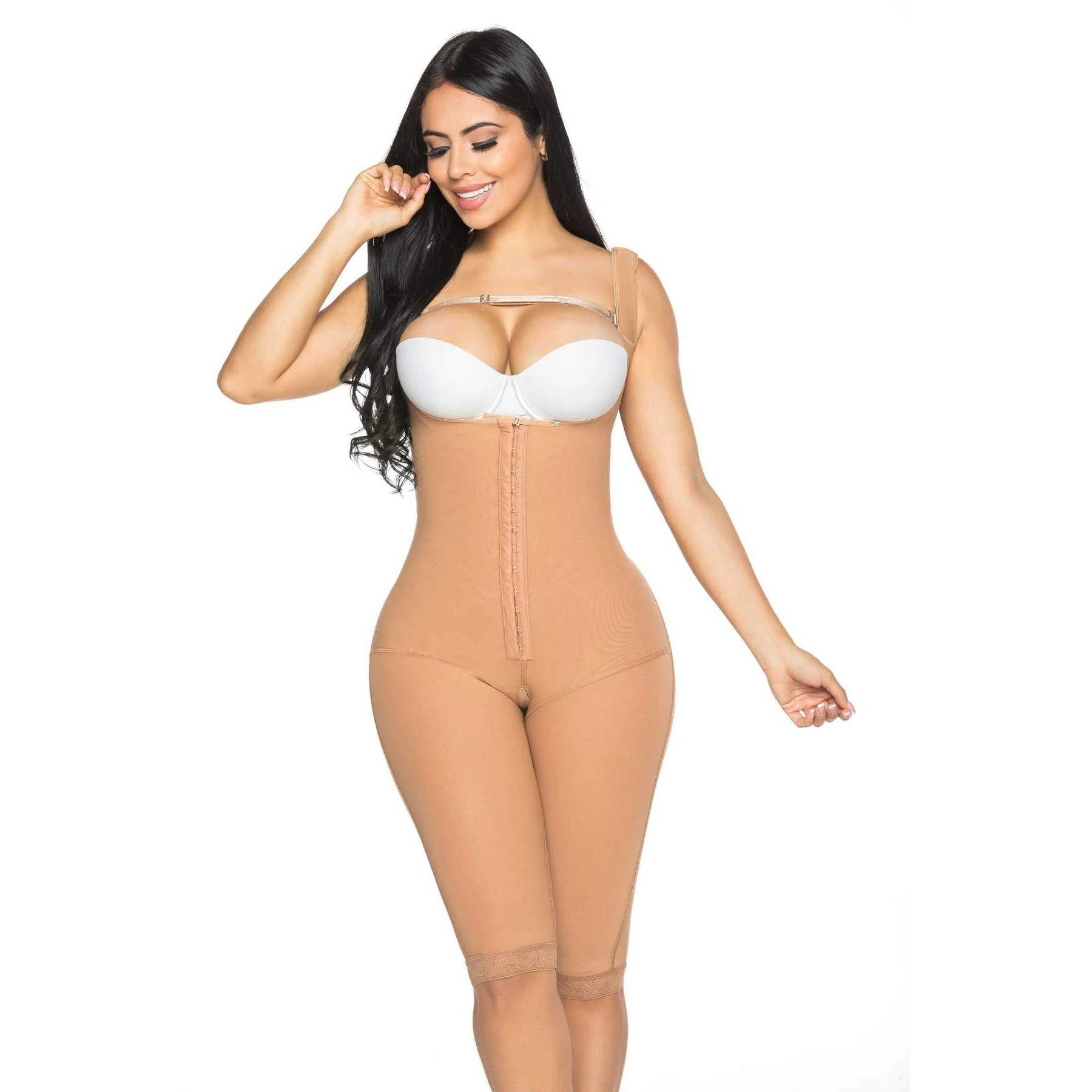 Colombiana Bbl Shapewear Reductora Butt Lifter Waist Trainer Tummy Control Open Bust Bodysuit  Underwear