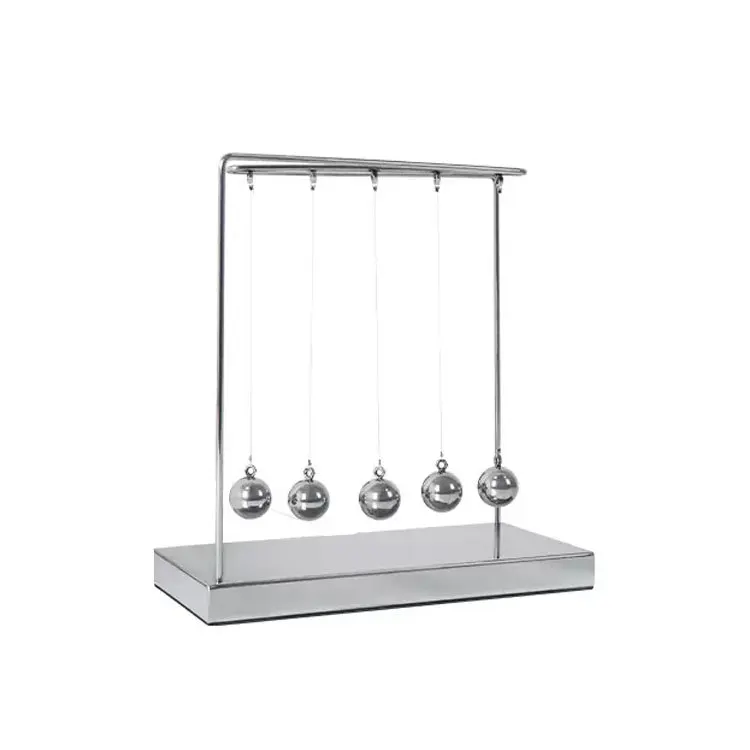 Simple light luxury Newton pendulum billiard ball creative home office study tabletop ornament decorative crafts view 5
