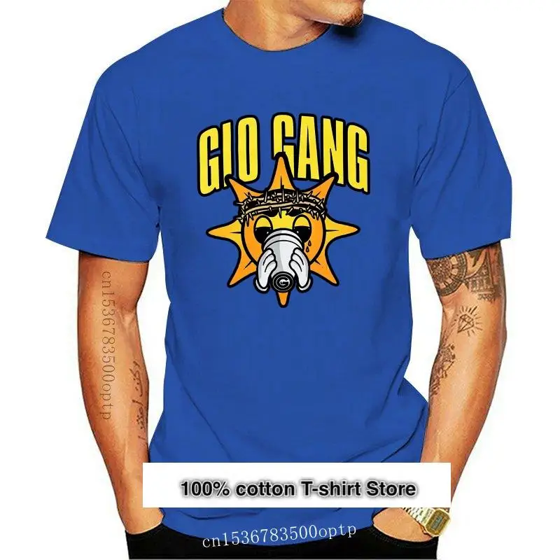 

Camiseta negra para hombre, camisa Popular de Chief Keef Rapper Glo Gang, talla S-6XL, novedad de 2023