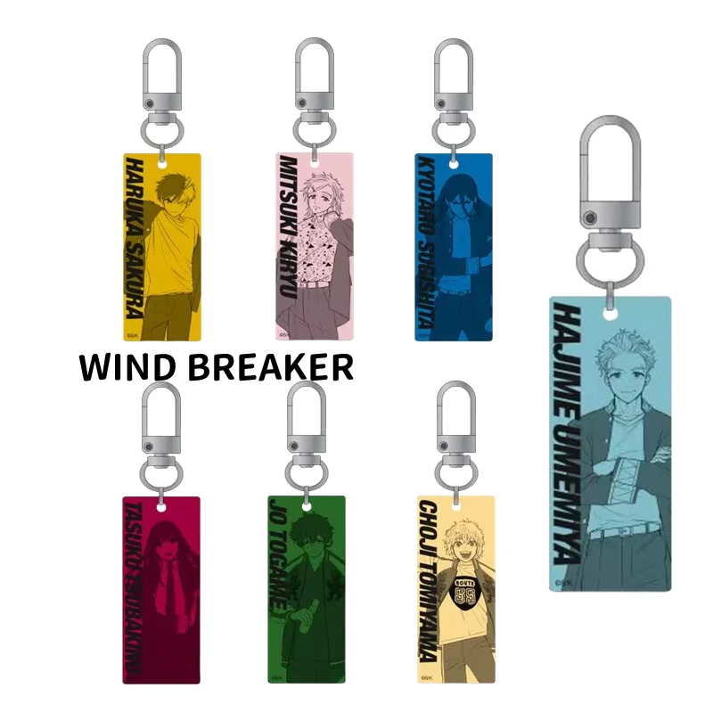 

NEW WIND BREAKER acrylic key chain big stand brand Sakura-harusugita Keitaro 6cm acrylic decoration key ring Anime