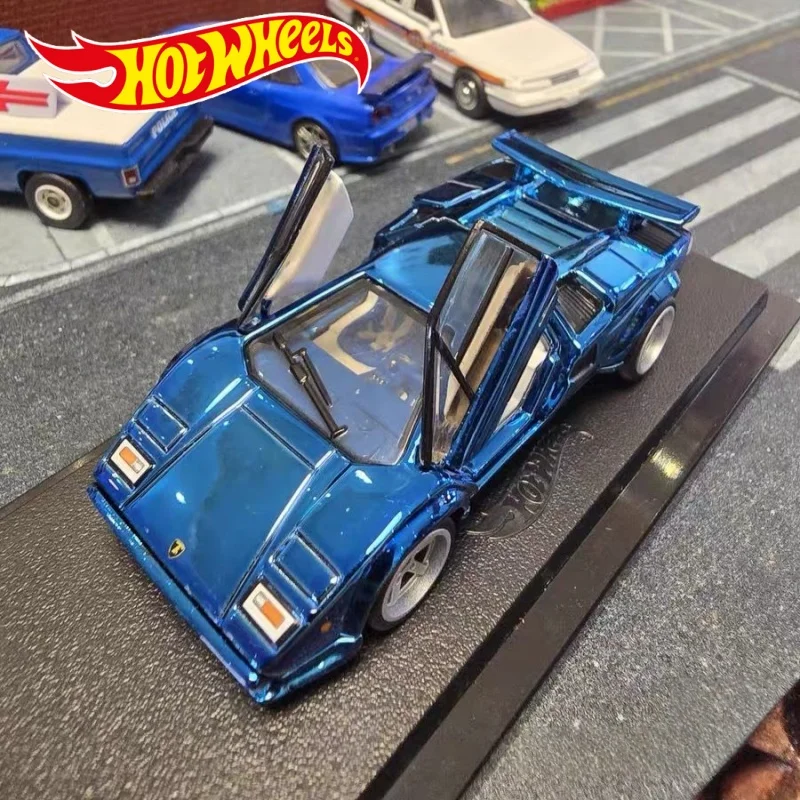 

New Genuine Hot Wheels Rlc 1/64 Lamborghini Countach Lp 500 S Simulation Car Model Toy Car Enthusiast Collectibles In Stock