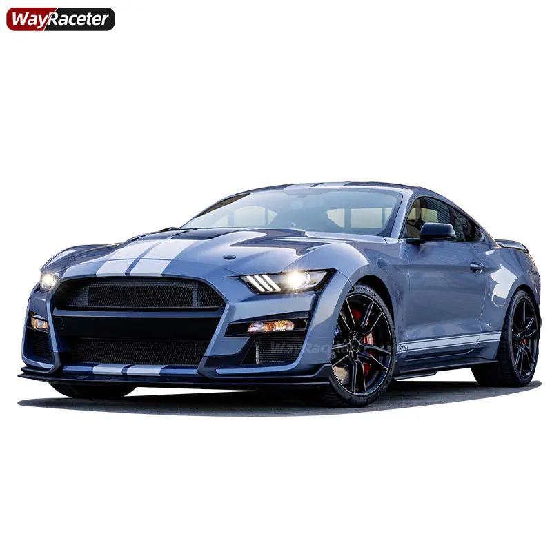 Car Hood Engine Cover Roof Trunk Tail Body Decal Heritage Edition Side Stripe Sticker For Ford Mustang Shelby GT500 2022 2015-On