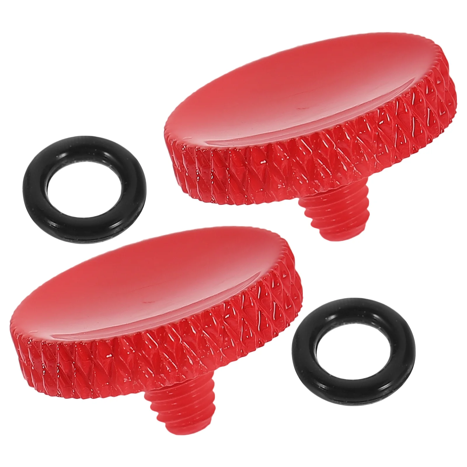

2pcs Release Replacement For Aluminum Alloy Soft Concave Surface Camera Shutter Threaded Design Durable Replacement Shutter