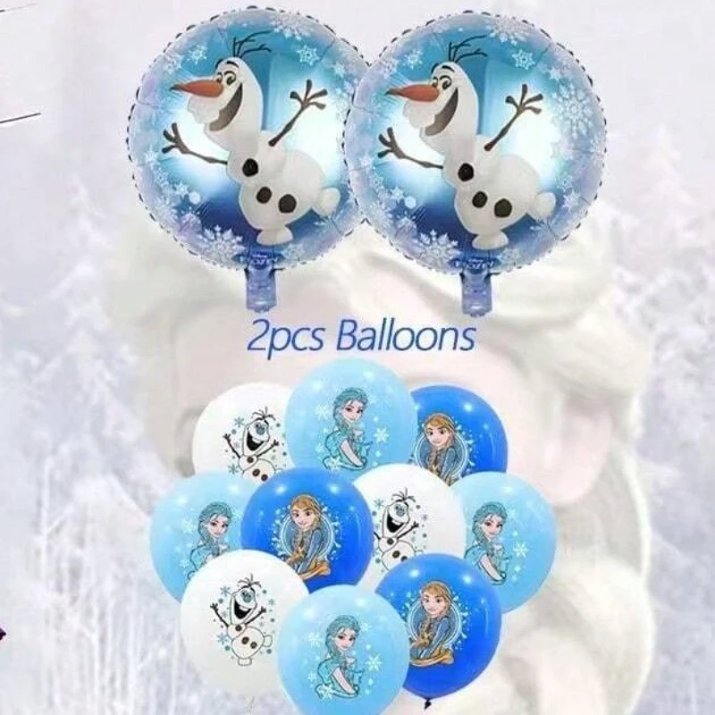 アナと雪の女王 プランクバルーンセット ディズニー エルサ アナ ファニーフェイスエディション ノベルティラテックスバルーン 子供向けギフト サプライズパーティーデコレーション