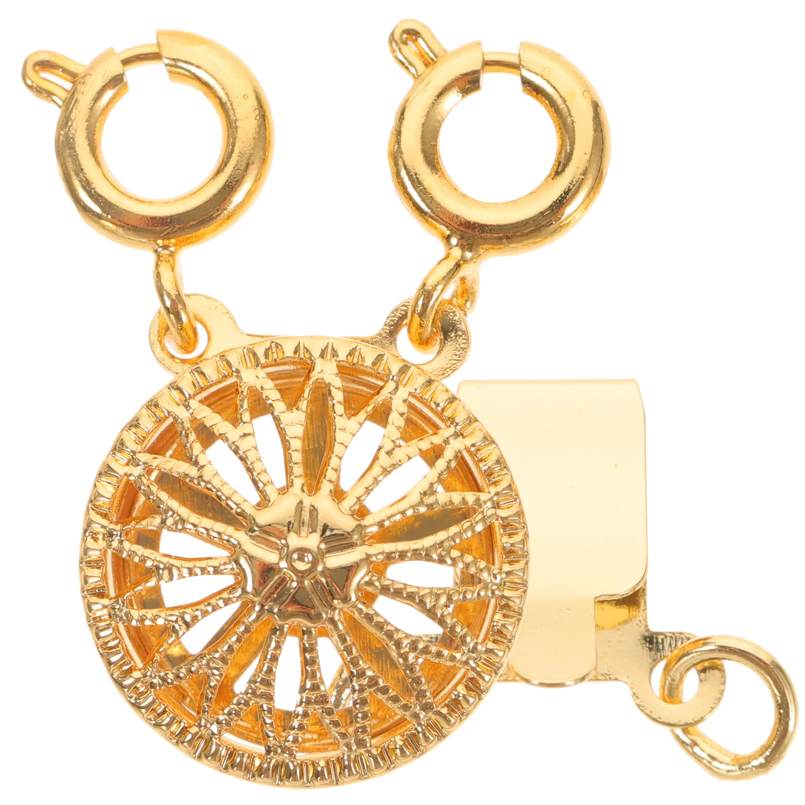 

Trays Necklace Layered Buckle Jewelry Layering Clasp Charm Clasps Man Extender Pearl