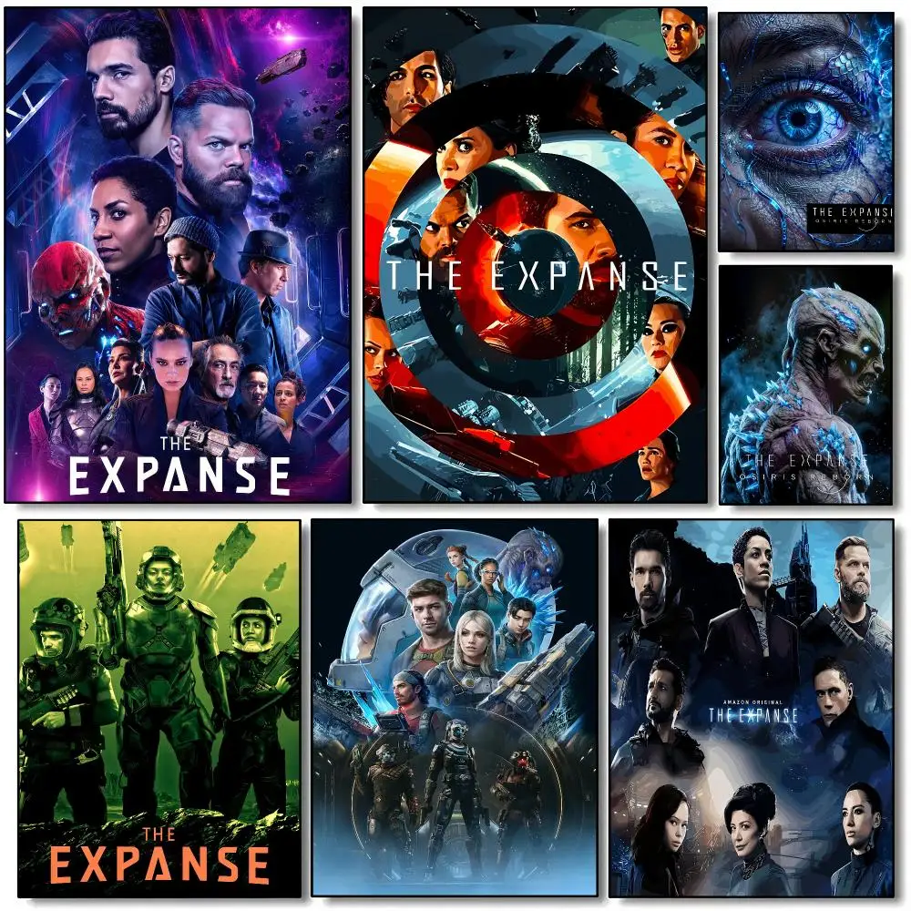 TV Series The Expanse Poster HD Wall Art Aesthetic Home Decor for Living Room Bedroom Café Office Stylish Gift