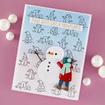 Vánoční série Sněhová vločka Kovové vyřezávací šablony a razítka Scrapbooking Deník Dekorace pro DIY Blahopřání Ručně vyráběné 2025 Novinka 10 nejlepší prodej razítka a matrice - №4