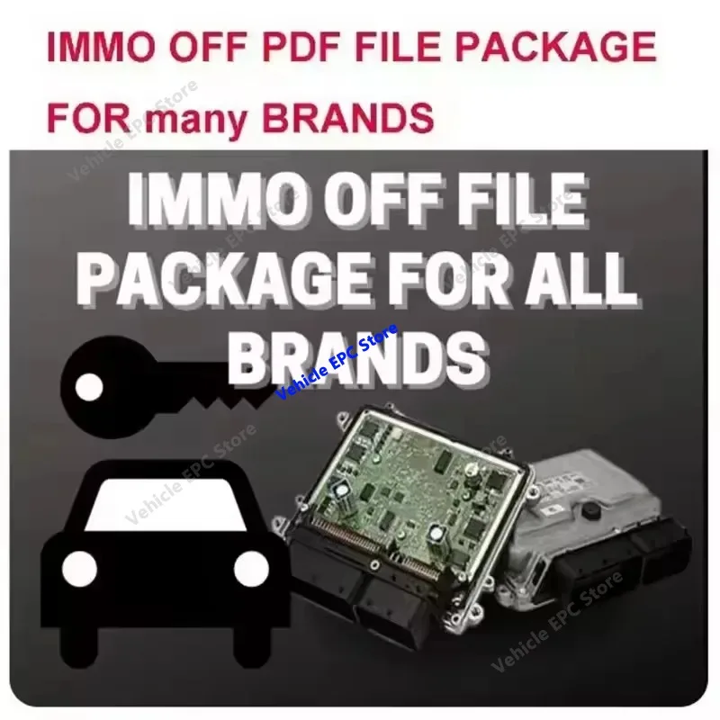 Vehicle Diagnostic Software Package 32GB IMMO Off Airbag Reset Mileage Correction Tool Dash Repair Files for Cars Coding Support