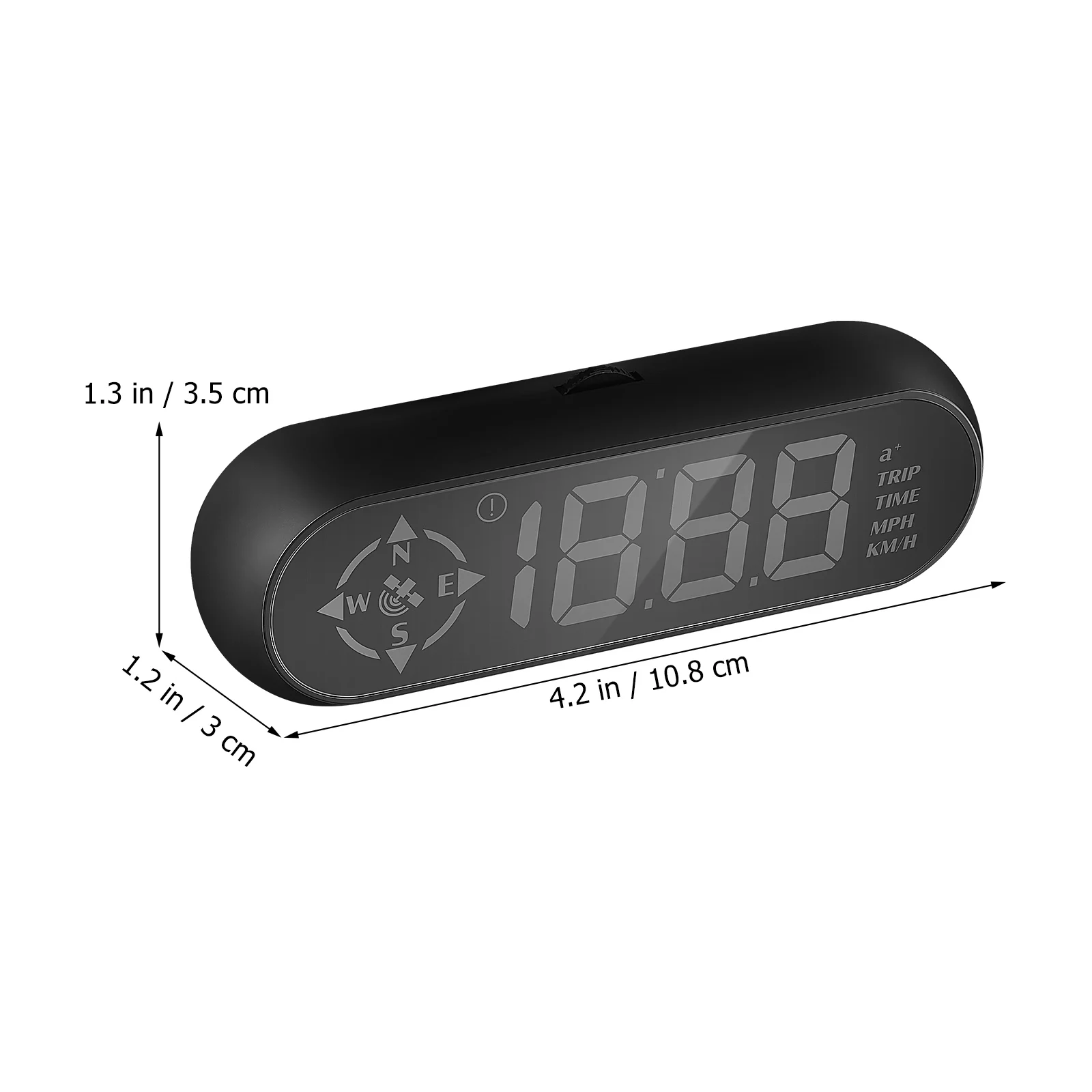 

Universal Display Meter Car Head-Up Speedometer Digital Real-Time Auto On/Off Easy Install Windshield Dashboard