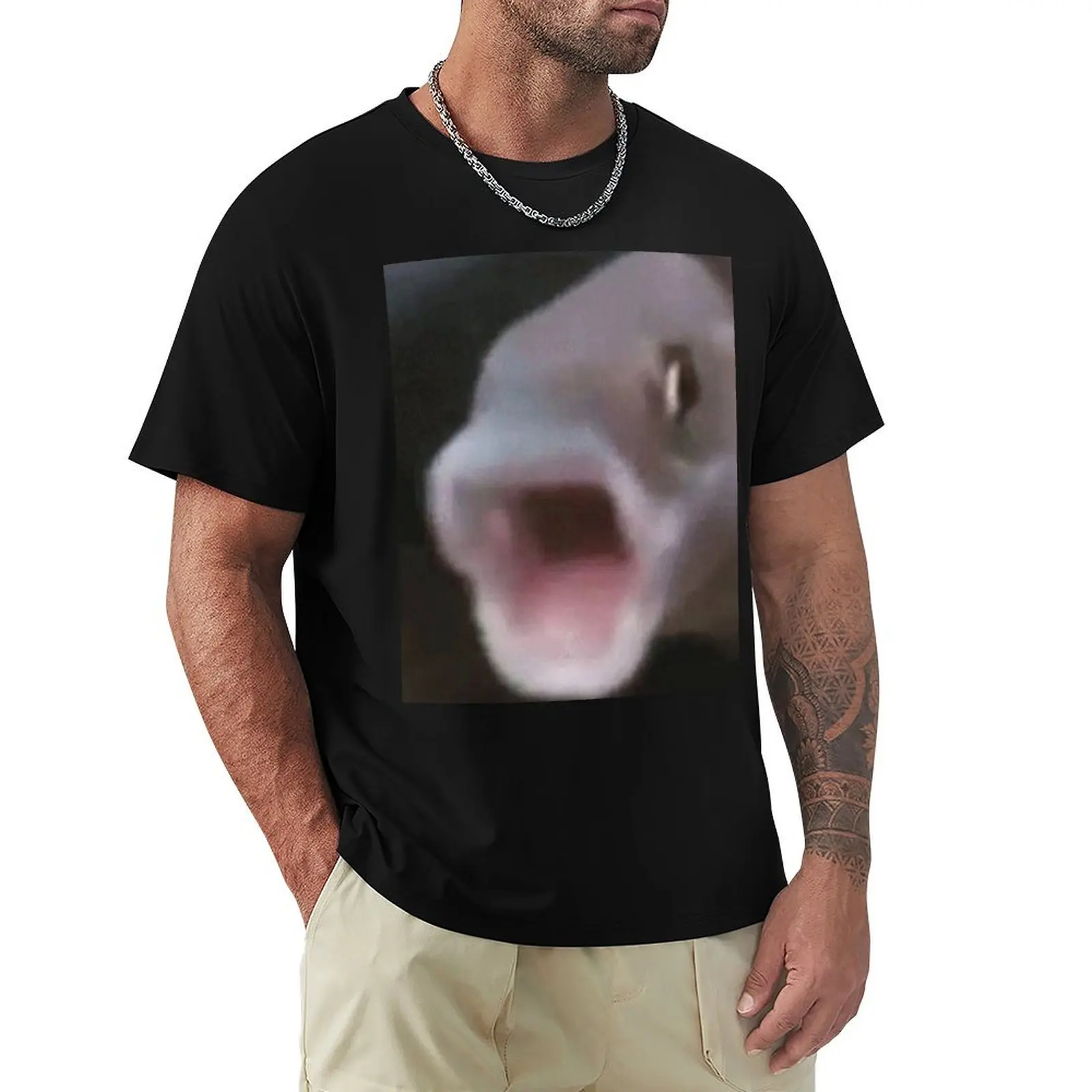 

Pog Fish Poggers Fish T-Shirt anime shirt oversized graphic tee Clothing tee shirts for men