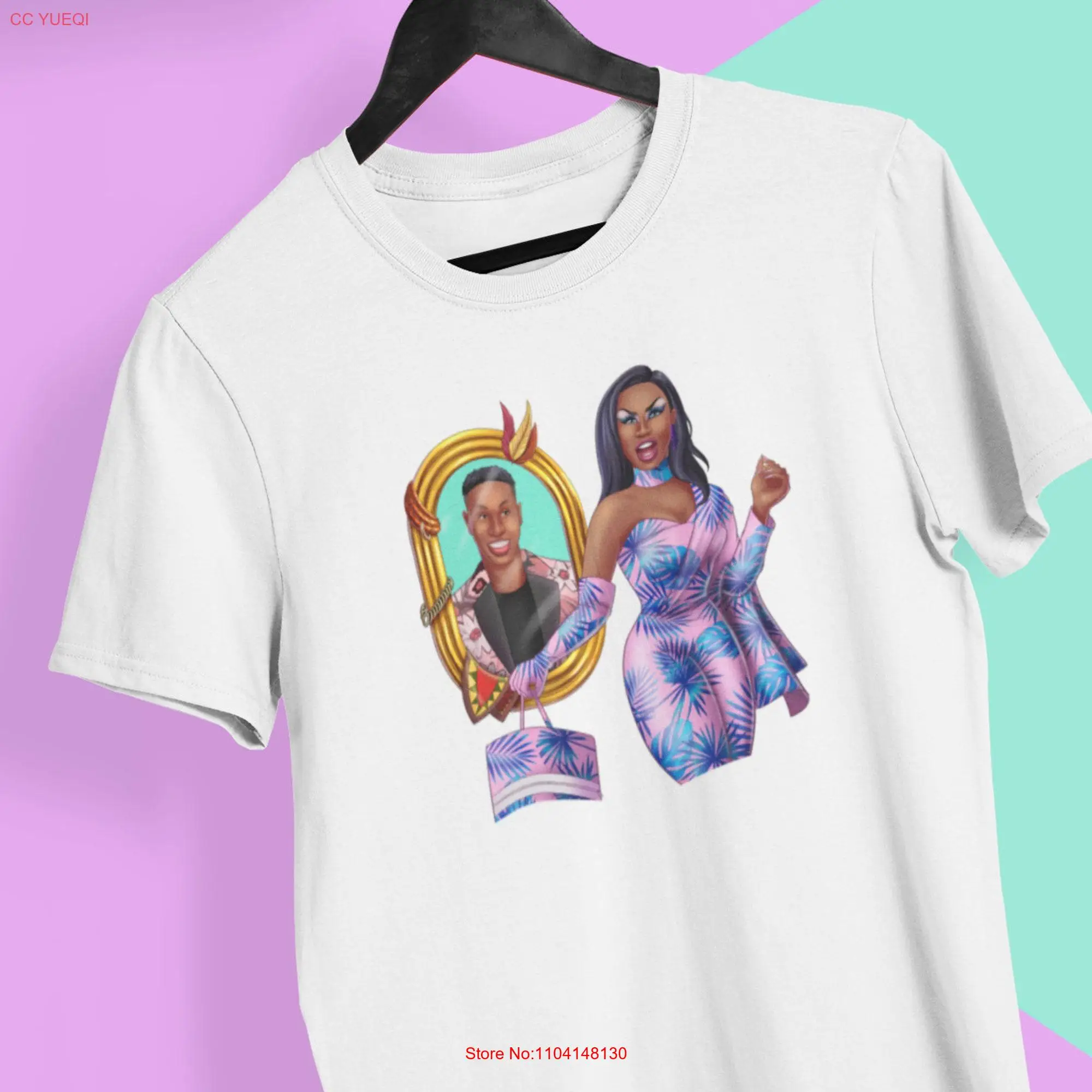 T shirt Shea Coulee DraGlam Queer Artwork Drag Queens LGBTQ Apparel Gay Pride Merchandise Race Rupaul Fun Clothes