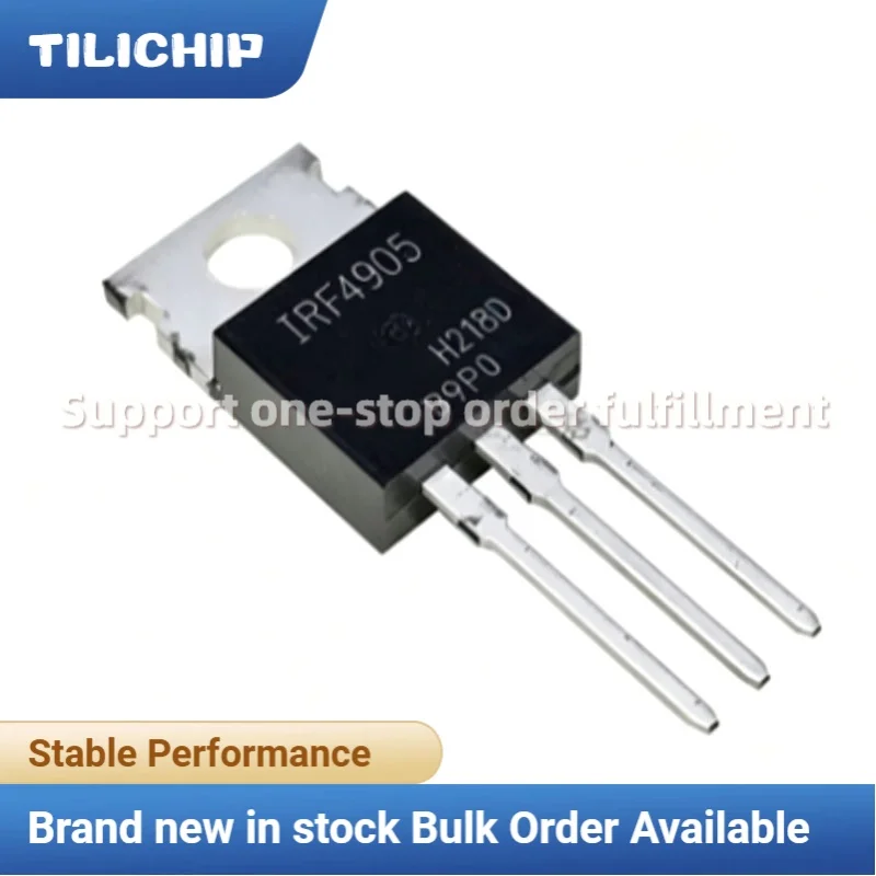 10PCS~20PCS Brand new IRF4905 IRF4905PBF Package TO-220 MOSFET 55V 74A Original