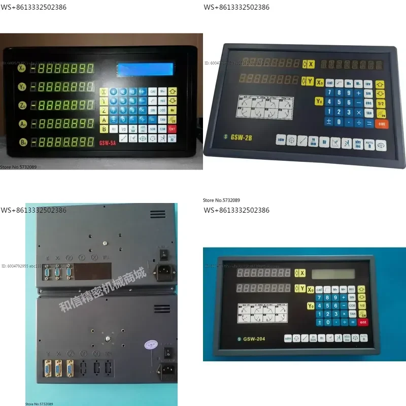 GSW-2B Digital Display Table gsw-1BGSW-2B 3B5A Milling and Boring Machine DRO Digital Display Box