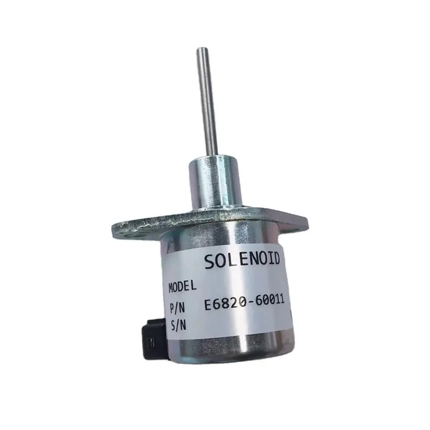 E6820-60011 E6850-60012 Engine Electrical Stop Solenoid Valve Fits For Kioti Tractor DK35 DK40 DK45 DK50 DK55 DS3510