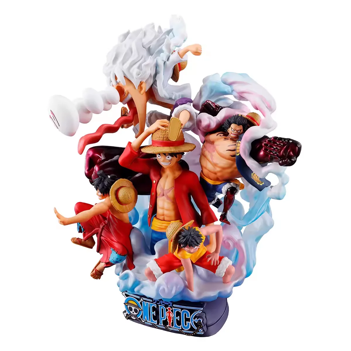 Megahouse DRACAP One Piece Monkey D Luffy Gear.5 Nika Luffy Anime Original Action Figure PVC Model Toys Doll Figurka 15cm Prezent