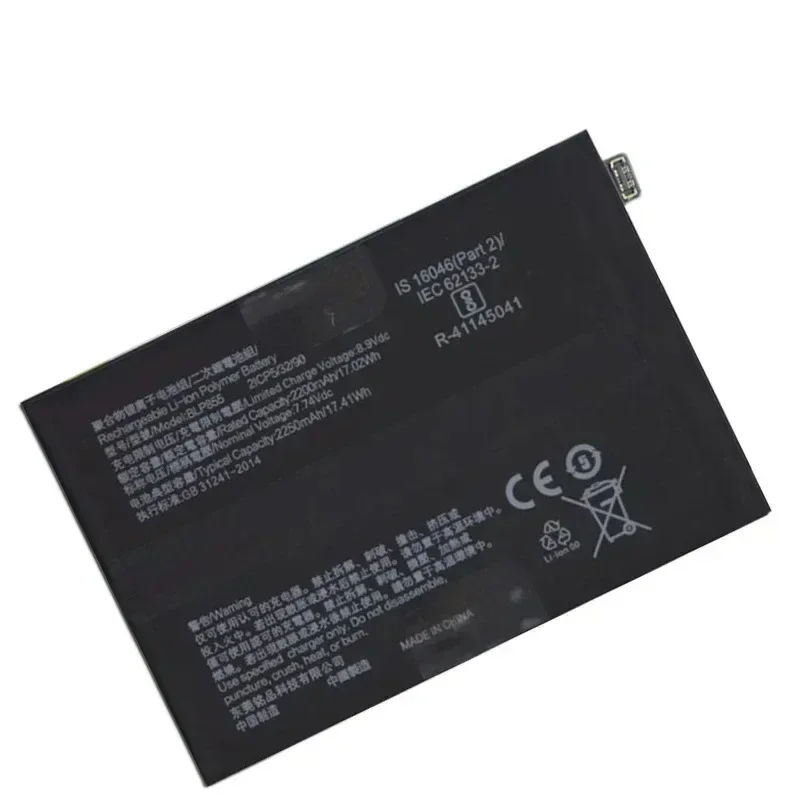   Nieuwe BLP825 7.74V 4500mAh Mobiele Telefoon Batterij voor OPPO Vinden X3 Neo Reno6 Pro Reno 6 Pro Reno 5pro + Batterijen